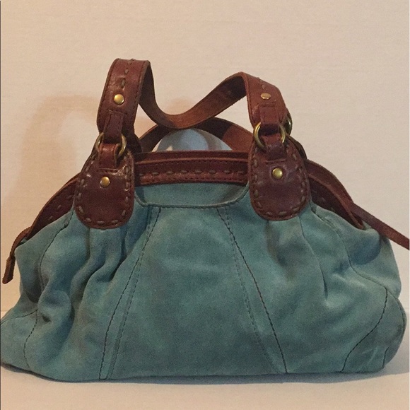 Lucky Brand Handbags - Lucky brand suede shoulder bag